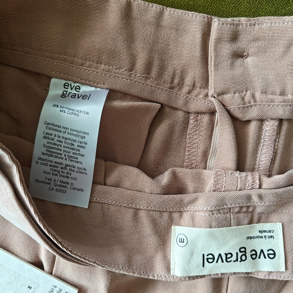 🇨🇦 Eve Gravel Lion Echo Pants - Dusty Pink - Size M - Picture 3 of 4